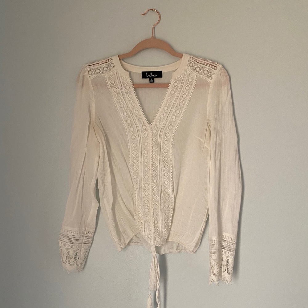 Lulu’s boho blouse